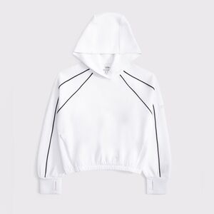 🖤 NWT Girls Abercrombie YPB Neoknit Popover Hoodie ~ 13/14